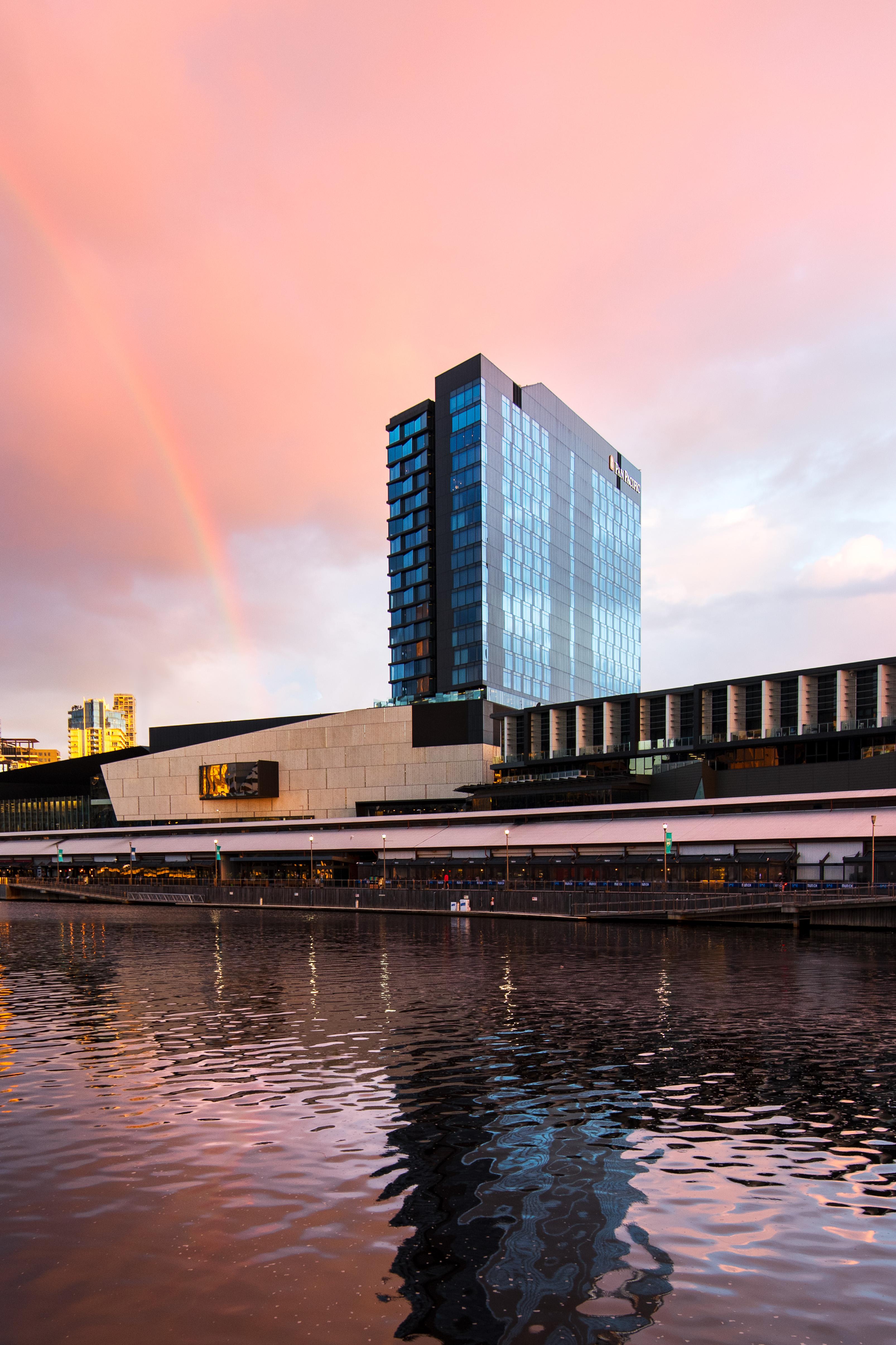 Pan Pacific Melbourne Hotel Eksteriør billede The hotel in 2013